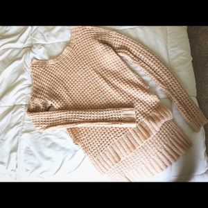 Light Pink Knitted Sweater